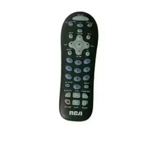 RCA RCR312WR Universal Remote Control for TV VCR DVD & Satellite & Cable - Gray